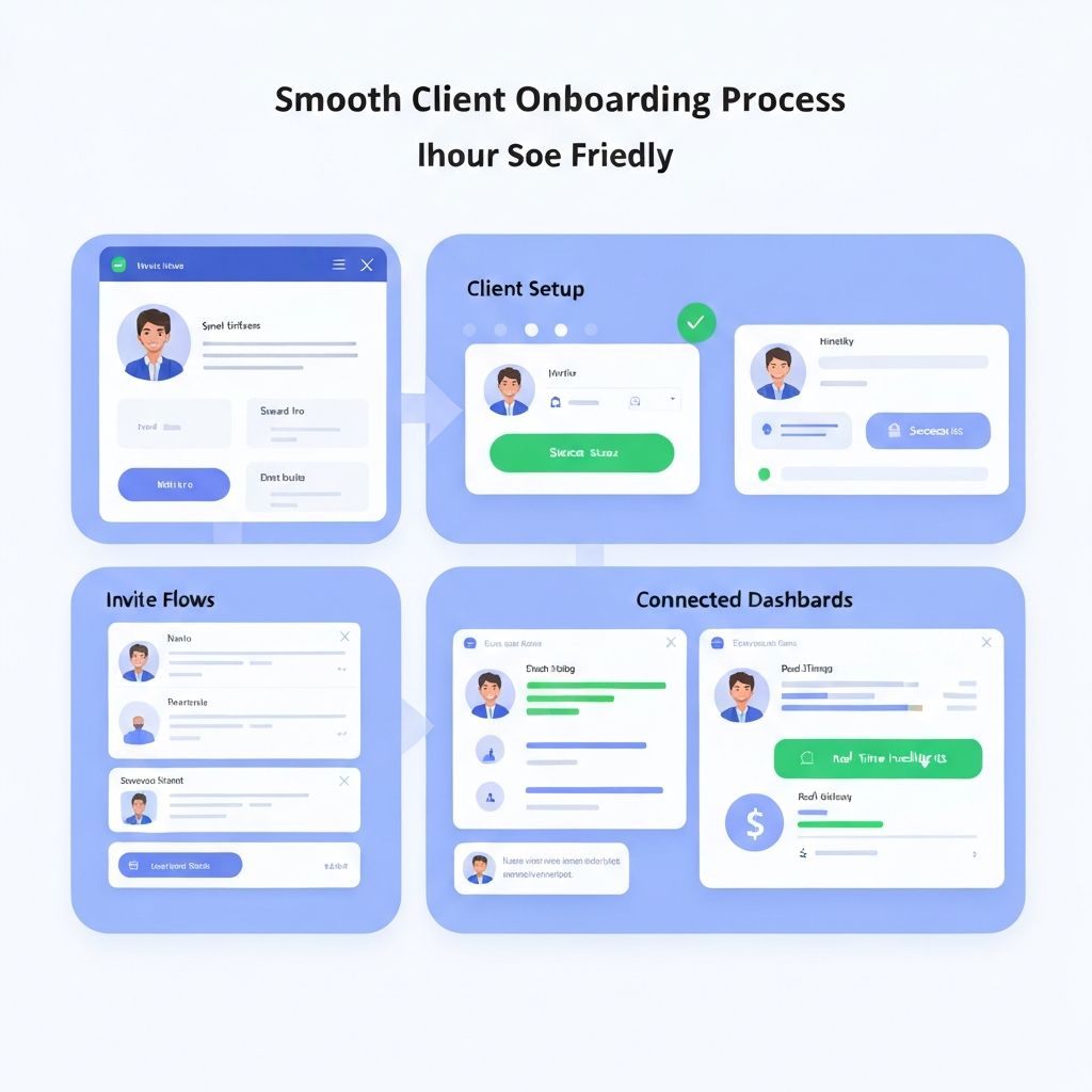 Standardized client onboarding process